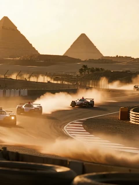 Grand prix under the pyramids